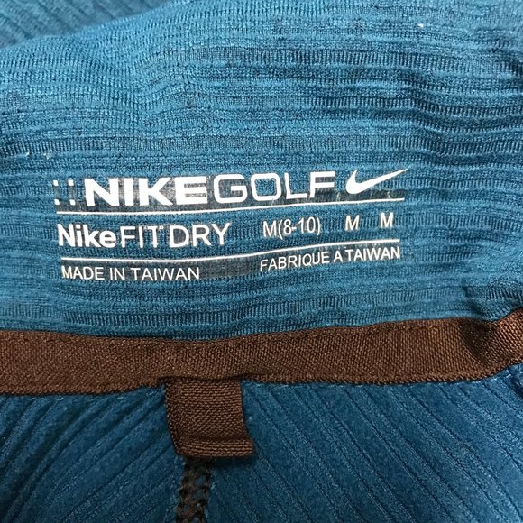 Nike Golf Dry Fit 1/2 Zip Front Pullover Top M - Picture 5 of 6